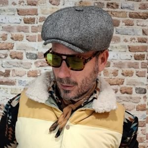 Gorra BECKHAM OVERSIZE TEXTURA - GREY