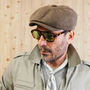 Gorra BECKHAM OVERSIZE ESPIGA - BROWN
