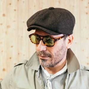 Gorra BECKHAM OVERSIZE TEXTURA - BROWN