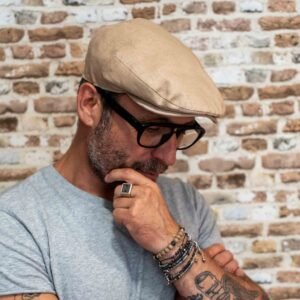Gorra IRISH FLAT Beige